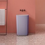 Раковина отдельностоящая ABBER Stein AS2502Violett фиолетовая-2