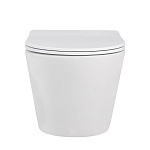 Унитаз ABBER Bequem AC1102MW подвесной белый матовый, безободковый-3