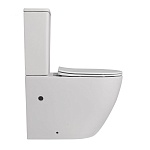 Унитаз ABBER Bequem AC1110 компакт белый, безободковый-2