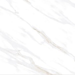 Calacatta Clarity Gold Керамогранит белый 80х80 Матовый-7