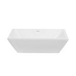 Раковина накладная ABBER Rechteck AC2214 белая-2