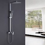 Душевая стойка ABBER Daheim AF8220 без излива, хром-2