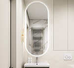 Зеркало ECLIPSE Fusion 72x72 с подсветкой круглое-19