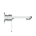 Смеситель для раковины OLIVA встраиваемый однорычажный хром-4