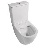 Унитаз ABBER Bequem AC1110 компакт белый, безободковый-4