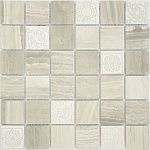 Мозаика из натурального камня Caramelle Mosaic Art Stone Art Travertino Silver MAT 48x48x8