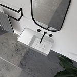 Раковина подвесная ABBER Stein AS2627-0.8 белая матовая-4