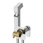 Смеситель с гигиеническим душем CITY хром-6