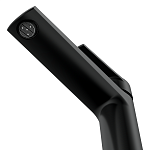 Смеситель для раковины высокий CITY черный-3