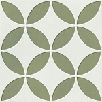 Гранит керамический 37798 MAYARI GREEN PETALS LT 22,3х22,3 см