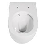 Унитаз ABBER Bequem AC1111 приставной белый, безободковый-9