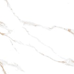 Calacatta Sharp Gold Керамогранит белый 60х60 Полированный-5