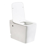 Унитаз ABBER Rechteck AC1212P приставной белый с импульсным смывом-7