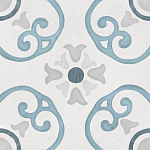 Гранит керамический 36517 SIROCCO BLUE DHALIA 22,3х22,3х0,9 см