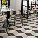 Плитка керамическая напольная 23201 CHEVRON Gris Mate RIGHT 9х20,5 см-2