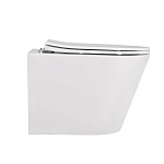 Унитаз ABBER Bequem AC1102 подвесной белый, безободковый-4