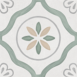 Гранит керамический 36157 SIROCCO GREEN PETALS 22,3х22,3х0,9 см
