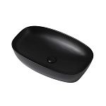 Раковина накладная ABBER Rechteck AC2206MB черная матовая-2