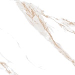 Calacatta Sharp Gold Керамогранит белый 60х60 Полированный-2