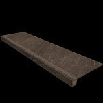 Ступени Gabbro GB 04 33x120x1 неполированные Коричневый-2