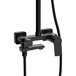 Душевая система CITY черный-4