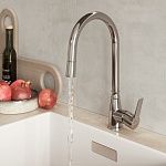 Смеситель для кухни LAPARET ALAMERA с выдвижным изливом N2040902LPT-5