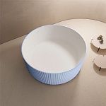 Ванна из искусственного камня ABBER Stein AS9679Blau голубая-2