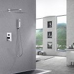 Душевая система ABBER Daheim AF8219 скрытого монтажа без излива, хром-2