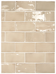 Плитка керамическая настенная 26903 MANACOR Beige Argile 7,5х15 см-2