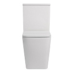 Унитаз ABBER Rechteck AC1210 компакт белый, безободковый-6