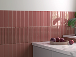 Плитка керамическая настенная 32415 LUMINA RIVIA Rouge 6х24,6 см-2