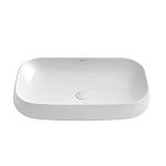 Раковина накладная ABBER Rechteck AC2210 белая-2