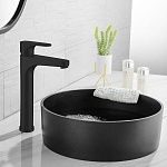 Смеситель ABBER Eleganz AF8311B для раковины, черный-2