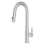 Смеситель для кухни OLIVA с выдвижным изливом хром-2