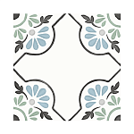 Гранит керамический 31079 TANGER Blue Petals 12,3x12,3 см