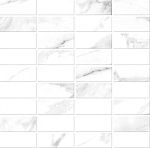 Мозаика Meissen Keramik White stream белый 30x30 A16677