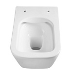 Унитаз ABBER Rechteck AC1200 подвесной белый, безободковый-6