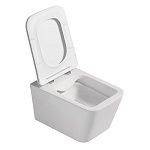 Унитаз ABBER Rechteck AC1201MW подвесной белый матовый, безободковый-9