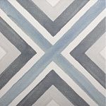 Керамогранит, BLUE 20x20, Artisan (Smile Tile) керамогранит 20*20 узоры пэчворк
