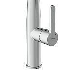 Смеситель для кухни OLIVA с выдвижным изливом хром-4