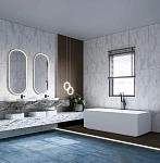 Керамогранит NTT99609M Metallic White 60x120-13