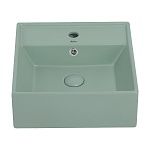Раковина накладная ABBER Rechteck AC2208MCG светло-зеленая матовая-2