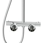Душевая система OLIVA с термостатом хром-3