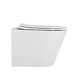 Унитаз ABBER Bequem AC1102MW подвесной белый матовый, безободковый-2