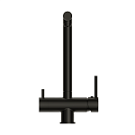 Смеситель для кухни CREA однорычажный с подключением фильтра черный-4