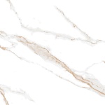 Calacatta Sharp Gold Керамогранит белый 60х60 Полированный-11