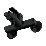 Смеситель для ванны VIBE с лейкой черный-4