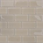 Стеклянная мозаика Impressioni Mattoni Beige 50x100 (Caramelle Mosaic), кирпичики 5х10 см
