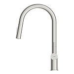 Смеситель для кухни BRASKO с выдвижным изливом хром-6