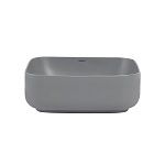 Раковина накладная ABBER Rechteck AC2211MG серая матовая-3